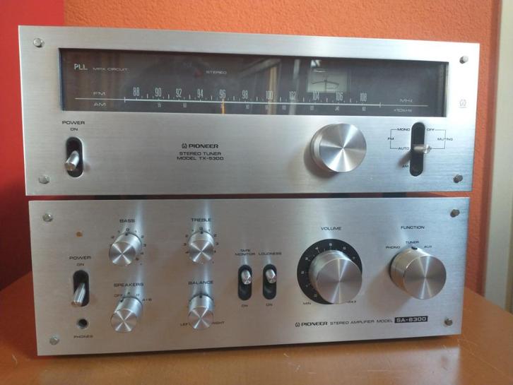 Pioneer SA-6300 (Serviced) & Pioneer TX-5300, Audio, Tv en Foto, Stereo-sets, Zo goed als nieuw, Tuner of Radio, Pioneer, Ophalen of Verzenden