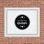 Geboortesticker Hoera een dochter, Ophalen of Verzenden, Nieuw