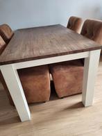 Eettafel met 4 stoelen, Ophalen, Gebruikt