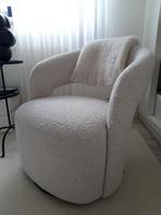 Sofa company Judi boucle fauteuil maya cream, Huis en Inrichting, Fauteuils, Zo goed als nieuw, Ophalen