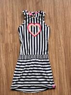 Z8 Iris maat 140/146 (hartje gestreept wit zwart jurk jurkje, Ophalen of Verzenden, Gebruikt, Meisje, Jurk of Rok