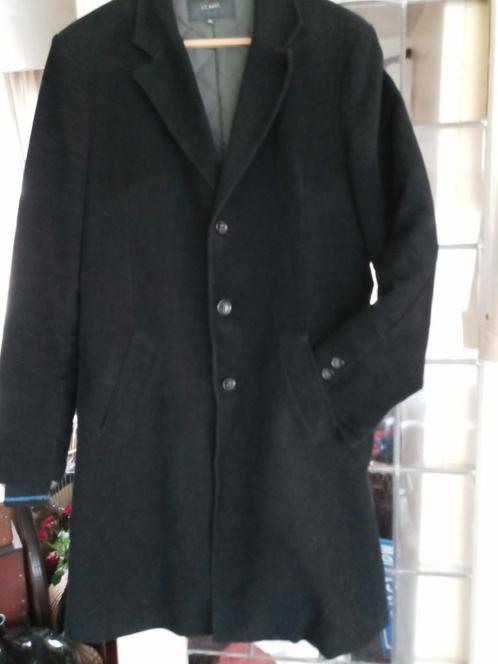 J.C. RAGS GEVOERDE WINTERCOAT, Kleding | Heren, Jassen | Winter, Zo goed als nieuw, Maat 56/58 (XL), Zwart, Ophalen of Verzenden