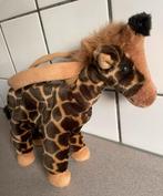 Superzachte pluchen tas giraffe kindertas giraf, Ophalen of Verzenden, Zo goed als nieuw