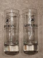 Koreman's glaasjes., Verzamelen, Glas en Borrelglaasjes, Verzenden, Zo goed als nieuw, Borrel- of Shotglas