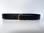GUCCI Zwart leer goud buckle HEREN riem  Maat 85, Kleding | Heren, Riemen en Ceinturen, Minder dan 95 cm, Ophalen of Verzenden