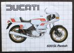 Italiaanse folder Ducati Pantah 600 SL - 1981, Ducati