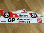 Grote sticker Marlboro Grand Prix Zandvoort 1984 /Niki Lauda, Sport, Zo goed als nieuw, Verzenden