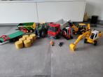 Bruder Speelgoed Set - Tractor, Vrachtwagens & Meer!, Ophalen of Verzenden, Zo goed als nieuw, Jongen of Meisje