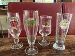 4 Grolsch bierglazen verschillende soorten en decors, Verzamelen, Biermerken, Grolsch, Glas of Glazen, Ophalen of Verzenden, Zo goed als nieuw