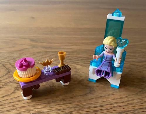 LEGO Disney Frozen II Elsa’s wintertroon - 30553, Kinderen en Baby's, Speelgoed | Duplo en Lego, Zo goed als nieuw, Lego, Complete set