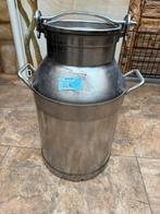 Roestvrijstalen melkbus ton kan afsluitbaar, Ophalen of Verzenden, Zo goed als nieuw