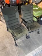 2x JRC Visstoelen - Comfortabel en Praktisch, Caravans en Kamperen, Ophalen, Gebruikt, Campingstoel