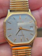 Prisma Quartz Herenhorloge, Sieraden, Tassen en Uiterlijk, Horloges | Heren, Overige merken, Staal, Gebruikt, Staal