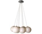 Zeldzame Leitmotiv Big Bundle XL Designlamp Witglas 7 Bollen, Ophalen, Gebruikt, Glas