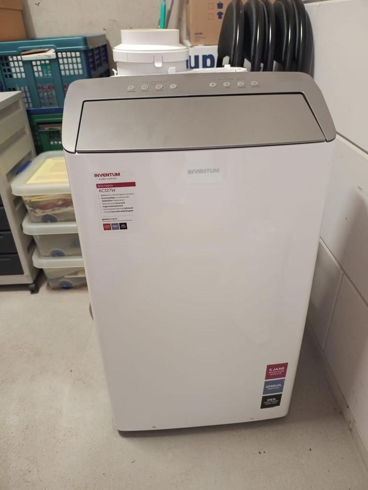 Inventum mobiele airco AC127W, Witgoed en Apparatuur, Airco's, Zo goed als nieuw, Mobiele airco, 100 m³ of groter, Koelen en Ontvochtigen