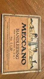 Mecano handleiding van ca 1939, Ophalen, Zo goed als nieuw