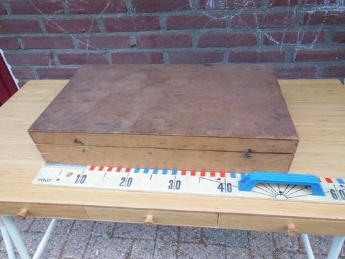 HOUTEN HOBBY KIST  OUDJE, Doe-het-zelf en Verbouw, Gereedschapskisten, Gebruikt, Ophalen of Verzenden