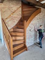 Hardhouten trap staat gedemonteerd, Ophalen, Zo goed als nieuw, 2 tot 4 meter