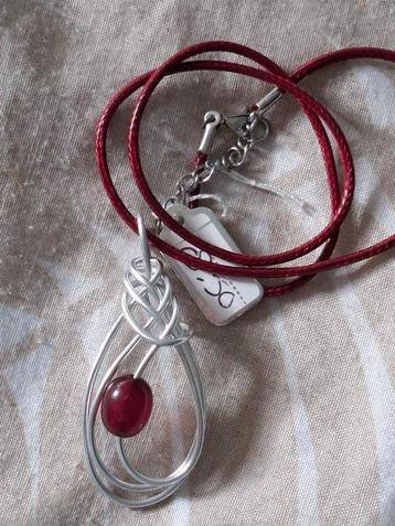 **SALE** Unieke handgemaakte ketting (0.50 eurocent) beschikbaar voor biedingen