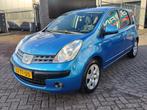 Nissan Note 1.6 First Note Automaat Trekhaak Nw APK, Stof, Gebruikt, 750 kg, Blauw