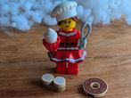 Lego Minifigures Kerst/ kerst bakker met accessoires, Ophalen of Verzenden, Zo goed als nieuw, Lego