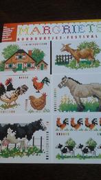 Borduurpatroon margriet festival, boerderij dieren, Ophalen of Verzenden, Zo goed als nieuw, Handborduren, Patroon