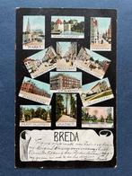 Oude ansichtkaart /briefkaart BREDA, Verzamelen, Gelopen, Ophalen of Verzenden, Voor 1920, Noord-Brabant