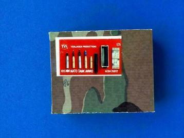 VERLINDEN 35012 105 MM AMMO nato tank ammo 1/35 beschikbaar voor biedingen