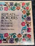 Repeats and Borders Iron-On Transfer Patterns, Ophalen, Zo goed als nieuw, Borduren en Naaien