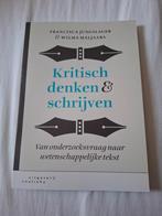 Francisca Jungslager - Kritisch denken & schrijven, Ophalen of Verzenden, Nieuw, Francisca Jungslager; Wilma Maljaars