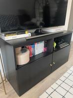 Ikea Besta TV meubel zwartbruin, Huis en Inrichting, Kasten | Televisiemeubels, Ophalen, 100 tot 150 cm, Zo goed als nieuw, Minder dan 100 cm