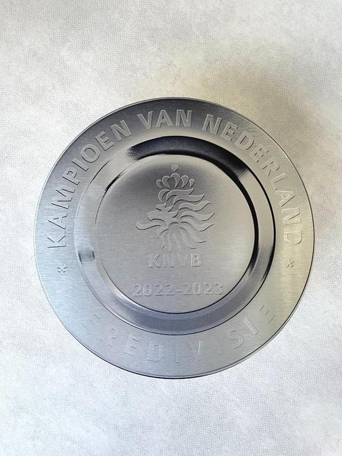 Kampioenschaal Eredivisie 2022/2023 40x40cm aluminium, Verzamelen, Merken en Reclamevoorwerpen, Nieuw, Overige typen, Verzenden