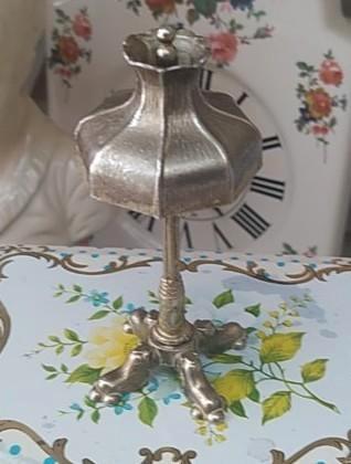 Miniatuur messing lampje, Antiek en Kunst, Curiosa en Brocante, Ophalen of Verzenden