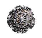 Zeeuws keelknoop zilver 1750    b098, Antiek en Kunst, Ophalen of Verzenden