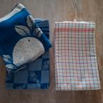 Vintage keukendoeken set Walra (Blauw) en  H.D.Z. i.perf.st, Huis en Inrichting, Keuken | Textiel, Ophalen of Verzenden, Zo goed als nieuw