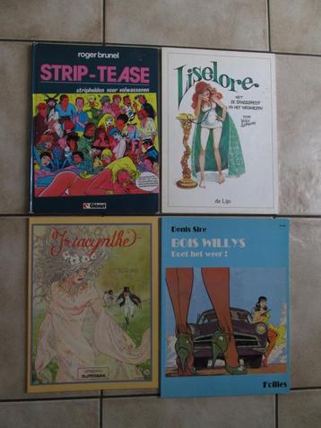 Erotische stripverhalen, kleine collectie van 24 boekjes. beschikbaar voor biedingen