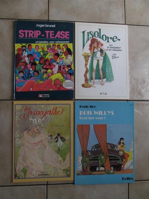Erotische stripverhalen, kleine collectie van 24 boekjes., Boeken, Stripboeken, Gelezen, Meerdere stripboeken, Ophalen of Verzenden