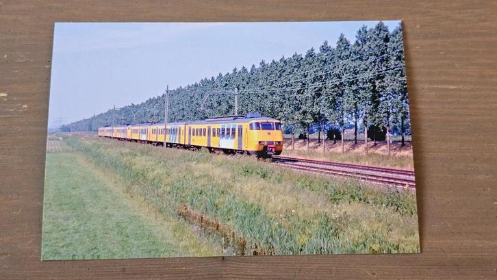 Foto TREIN NS Nederlandse Spoorwegen SGM Sprinter Plan Y, Verzamelen, Spoorwegen en Tramwegen, Gebruikt, Trein, Overige typen