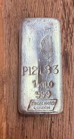 Engelhard london kilobaar zilver, Postzegels en Munten, Edelmetalen en Baren, Ophalen of Verzenden, Zilver