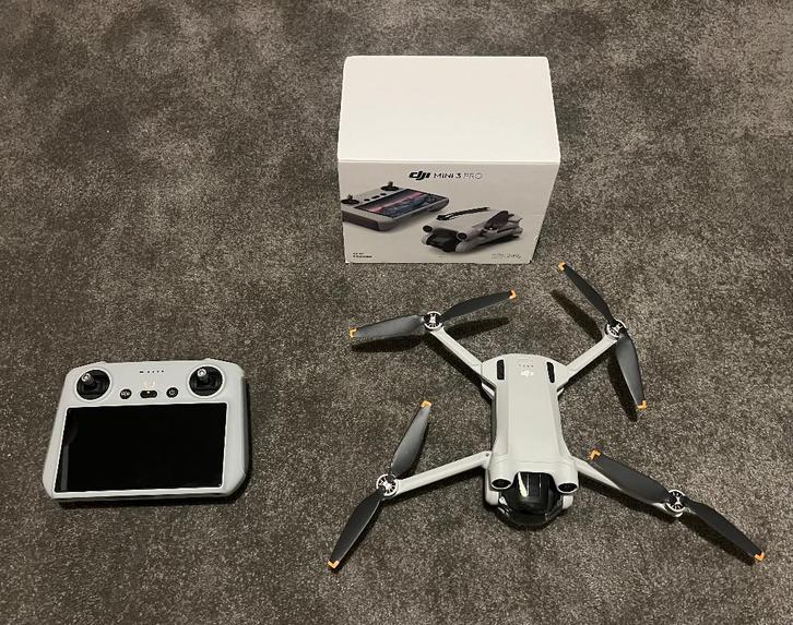 DJI mini 3 pro (smart controller), Audio, Tv en Foto, Drones, Zo goed als nieuw, Drone met camera, Ophalen of Verzenden