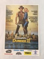 CROCODILE DUNDEE   Filmposter   35-50 cm   Used, Verzamelen, Ophalen of Verzenden, Gebruikt, A1 t/m A3, Film en Tv