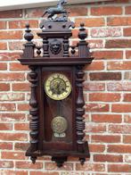 Antieke Wandklok met Paard, Antiek en Kunst, Ophalen