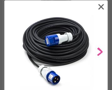 Cee kabel 40 meter voor buitengebruik beschikbaar voor biedingen