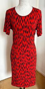 Juffrouw Jansen rode jurk maat 42[v], Kleding | Dames, Jurken, Maat 42/44 (L), Ophalen of Verzenden, Zo goed als nieuw, Rood