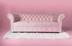 Chesterfield look bankstel  slaapbank, Huis en Inrichting, Verzenden, Nieuw, Stof, Chesterfield