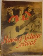 Hawaii gitaar school boek (bladmuziek) door Wim Haanraadts, Ophalen of Verzenden, Gebruikt, Les of Cursus, Gitaar
