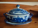 Terrine met schaal Victoria Ware, Antiek en Kunst, Ophalen