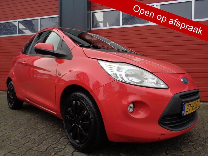 Ford Ka 1.2 Titanium 70PK Airco NL-Auto (bj 2009), Auto's, Ford, Bedrijf, Te koop, Ka, ABS, Airbags, Airconditioning, Alarm, Boordcomputer