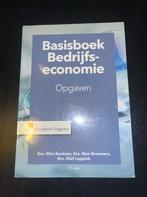 Basisboek Bedrijfseconomie - Opgaven, Boeken, Ophalen of Verzenden, Beta, Zo goed als nieuw, HBO
