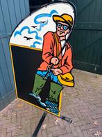 Stoepbord Krijtbord Hengelsport/Viswinkel, Verzamelen, Ophalen, Zo goed als nieuw, Reclamebord